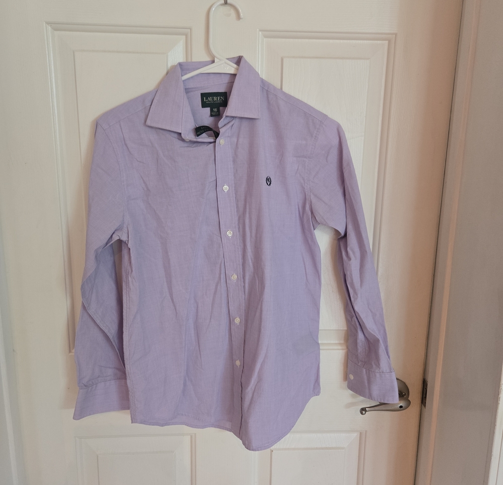 Polo by Ralph Lauren Light Purple Dress Shirt